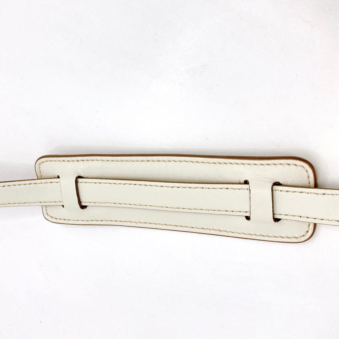 美品✨PRADA プラダ　ショルダーストラップ　レザー　ゴールド金具　ロング