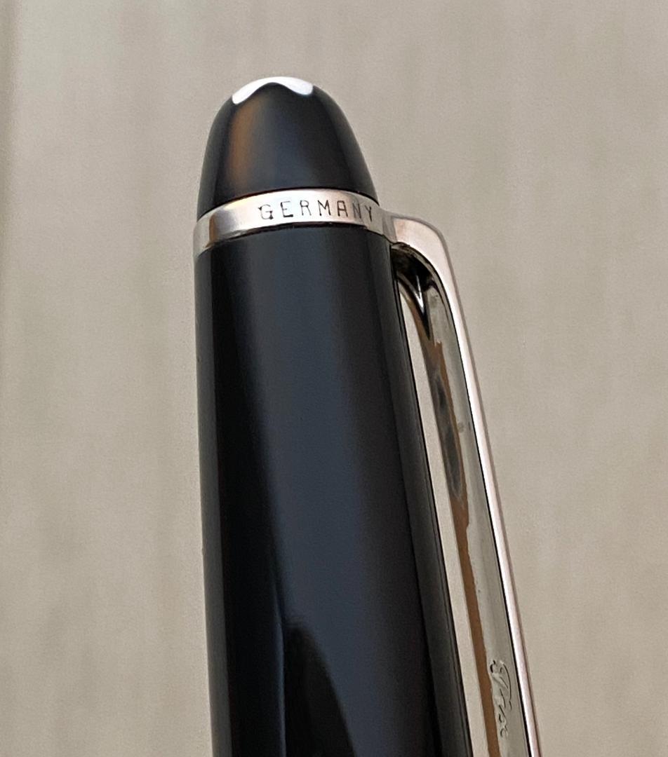 美品 モンブラン P164 プラチナ クラシック ボールペン 新品純正リフィル
