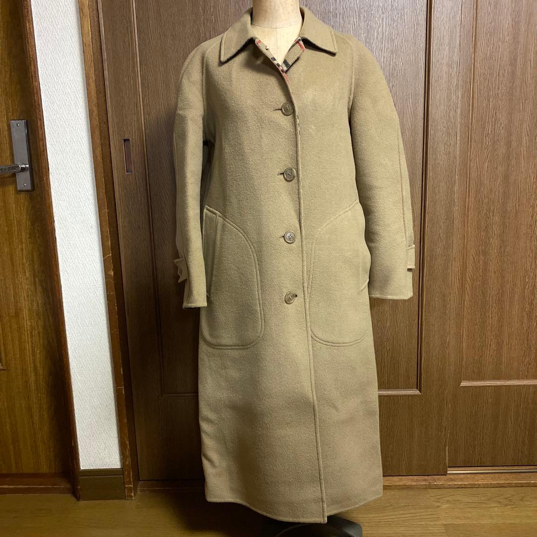 Burberrys リバーシブル コート ノバチェック レディース ロング