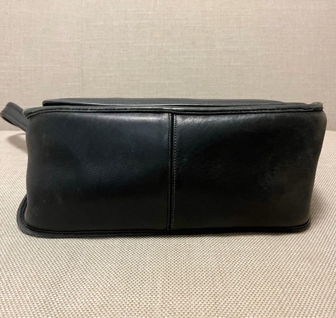 『COACH』オールドコーチ USA製 牛革 ショルダーバッグ