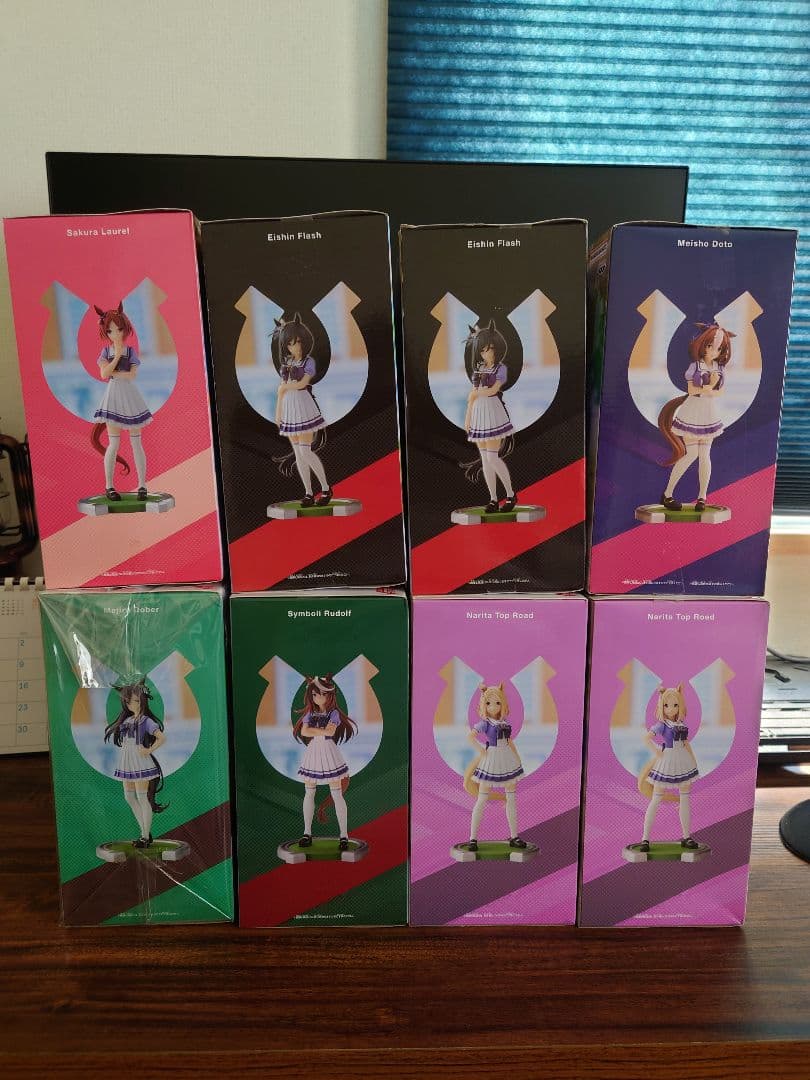 【未開封】 ウマ娘 フィギュア 8体+おまけ まとめ売り