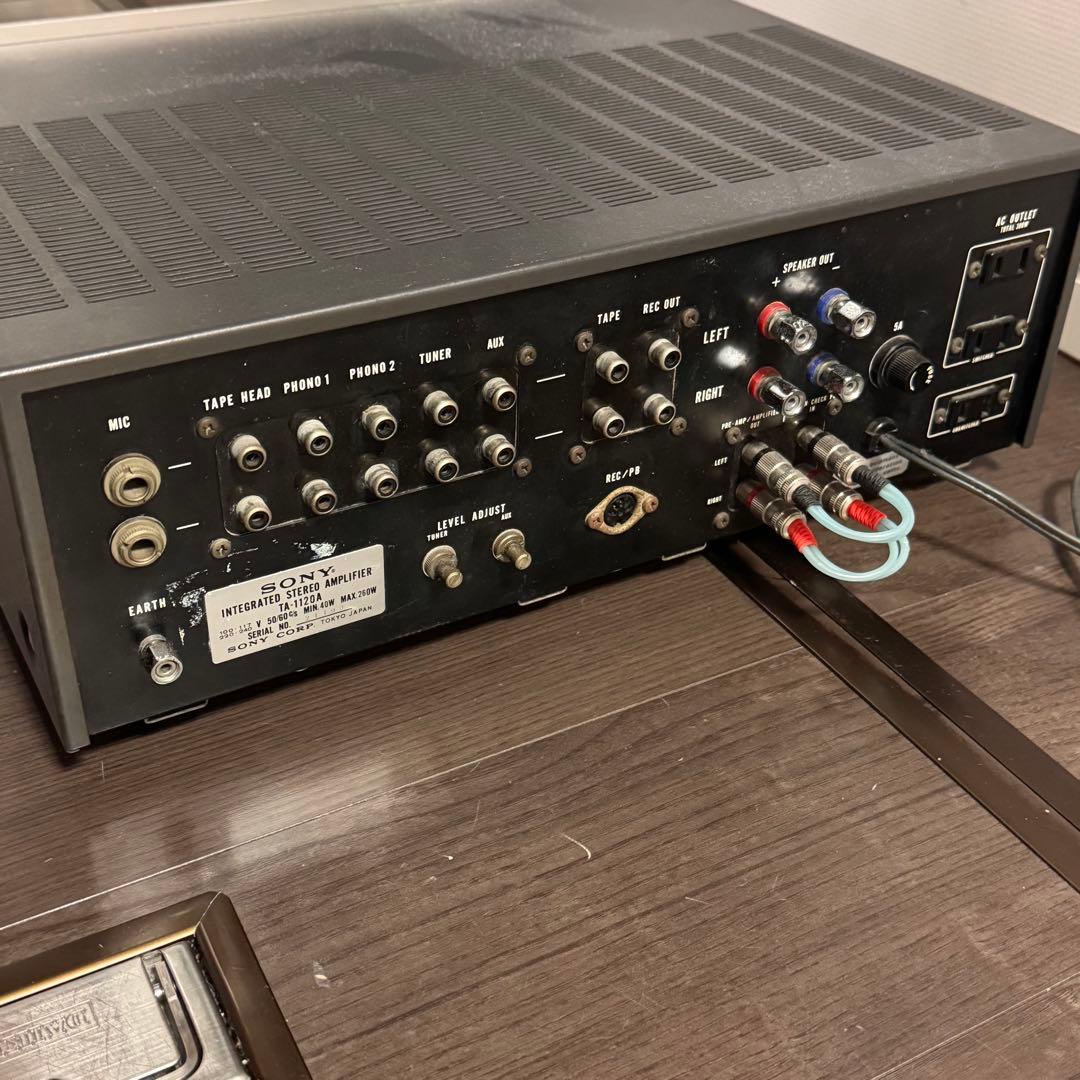 インテグレーテッドアンプ SONY TA-1120A プリメイン ソニー 名機