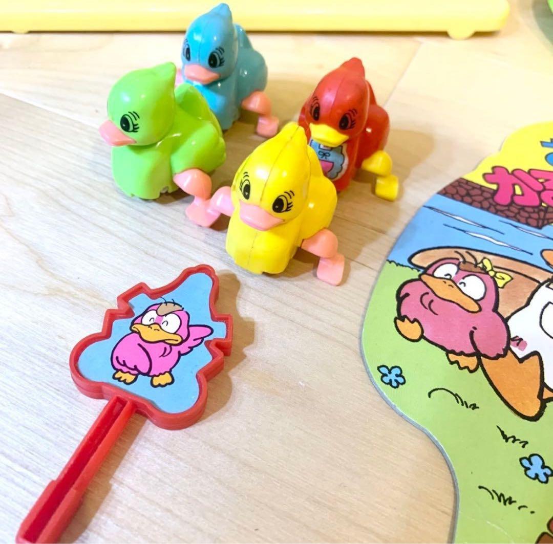 TOYBOX トイボックス お堀のかるがもファミリー レア希少 昭和レトロ当時物