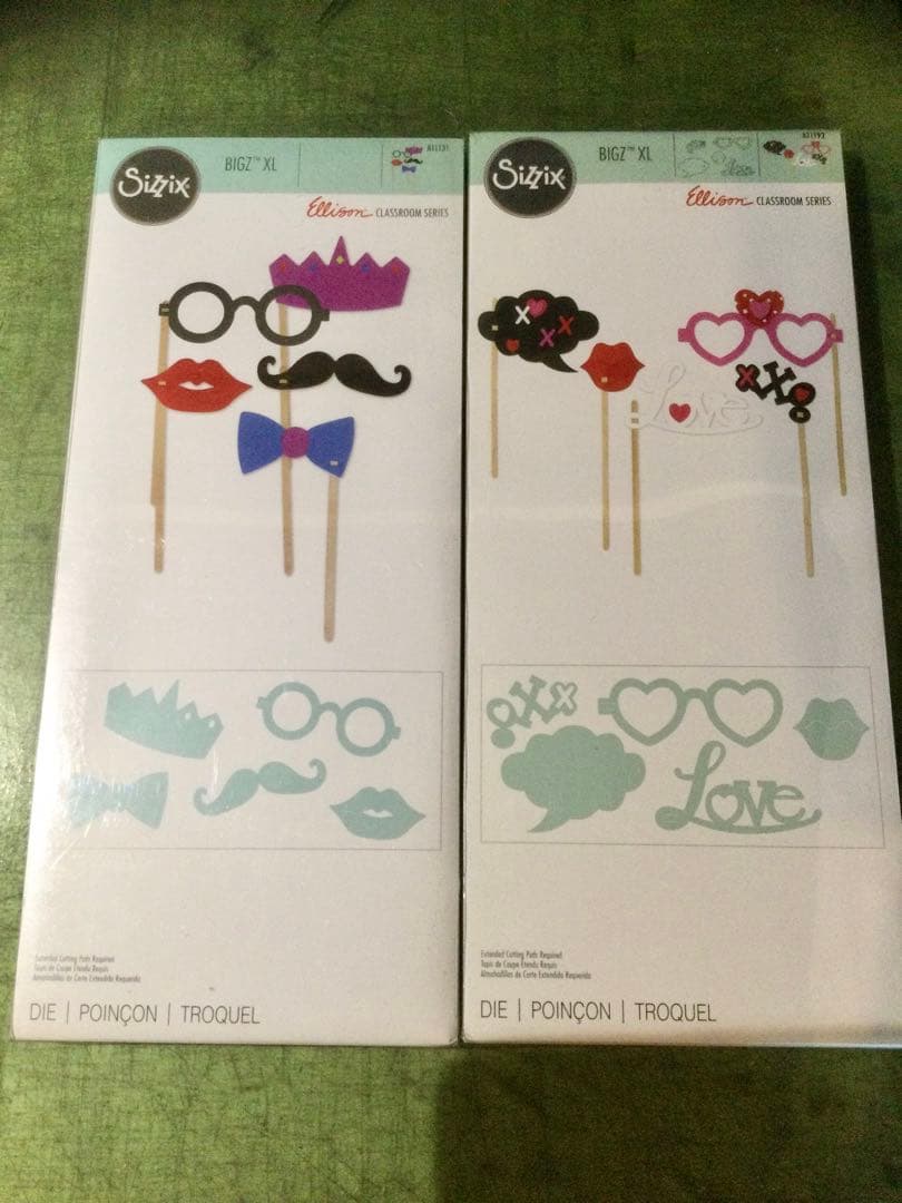 sizzix シジックス　XLダイ　フォトプロップス２種セット　レアダイ未開封品