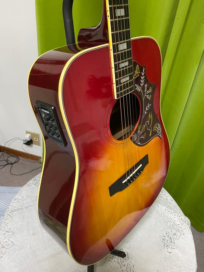 A*)様 新春特価Greco ハミングバードエレアコ　音出し良好　アコギもOK！