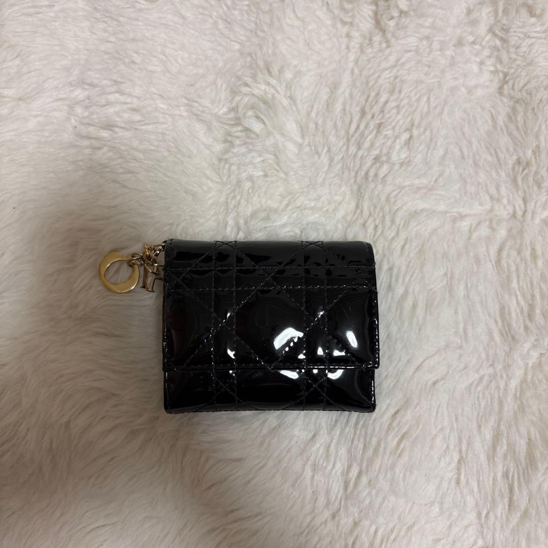 Dior ロータスウォレット　ブラック