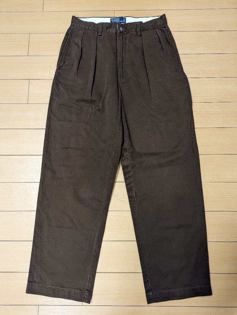 00s　ポロラルフローレン　ポロチノ　チノパン　ブラウン　ANDREW PANT