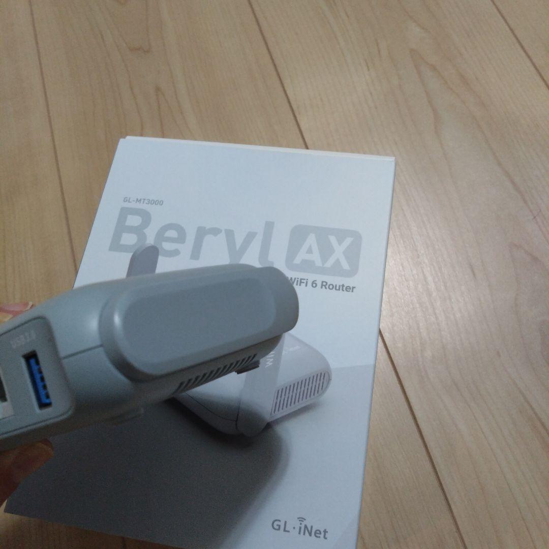 【未使用】GL.iNet GL-MT3000 Beryl AX トラベルルーター