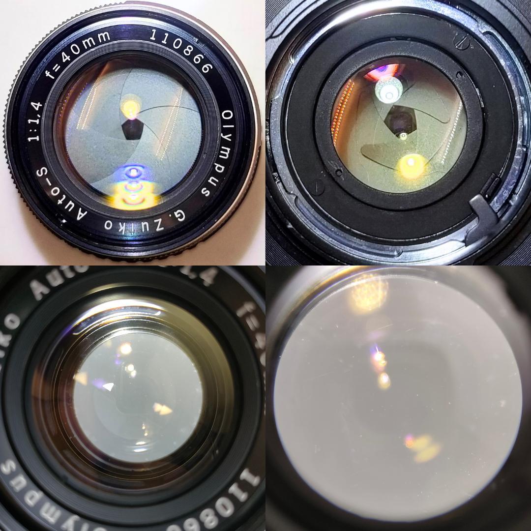 フィルムカメラ Olympus G.Zuiko Auto-S 40mm F1.4