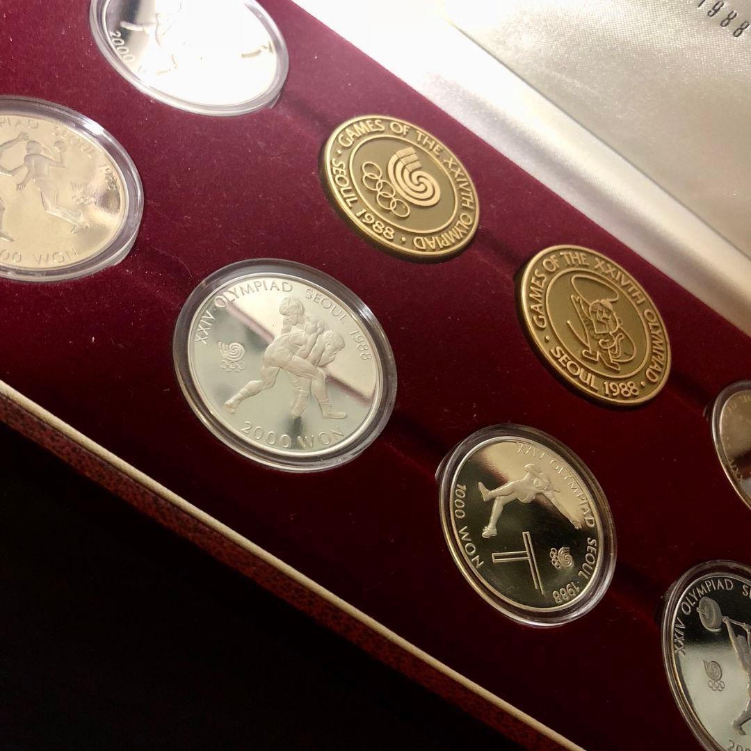 1988年　レア商品【ソウルオリンピック　記念硬貨6枚セット】