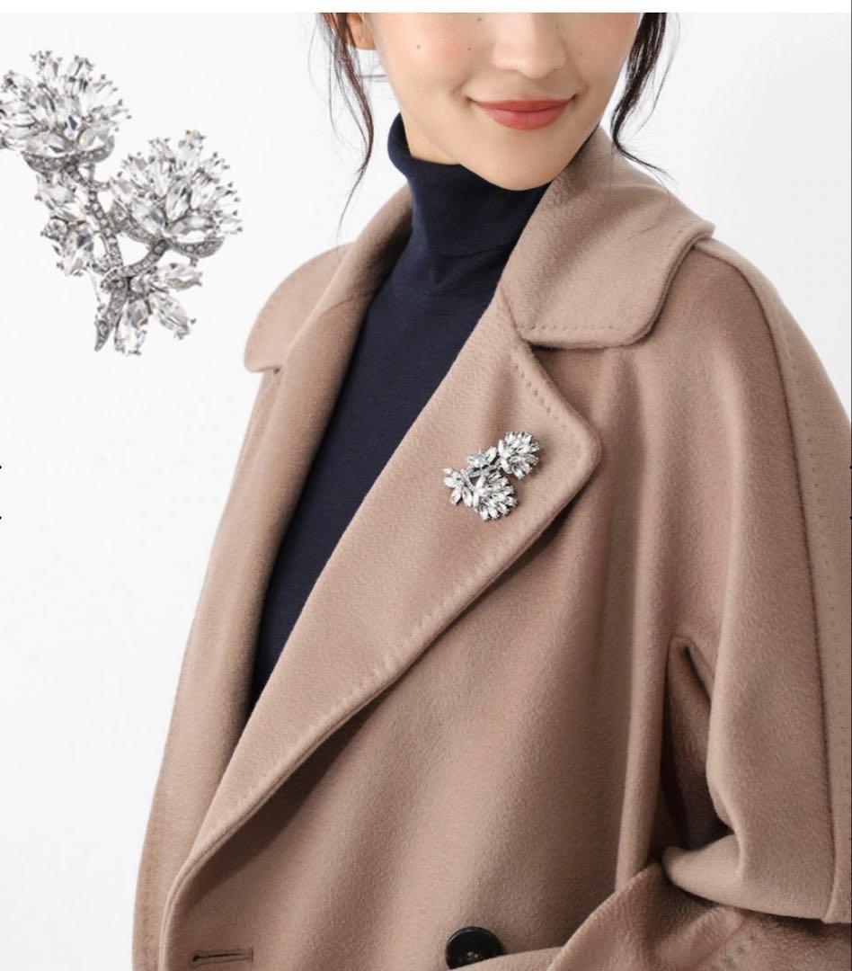 Weekend Max Mara CIVADA メタル フラワー ブローチ