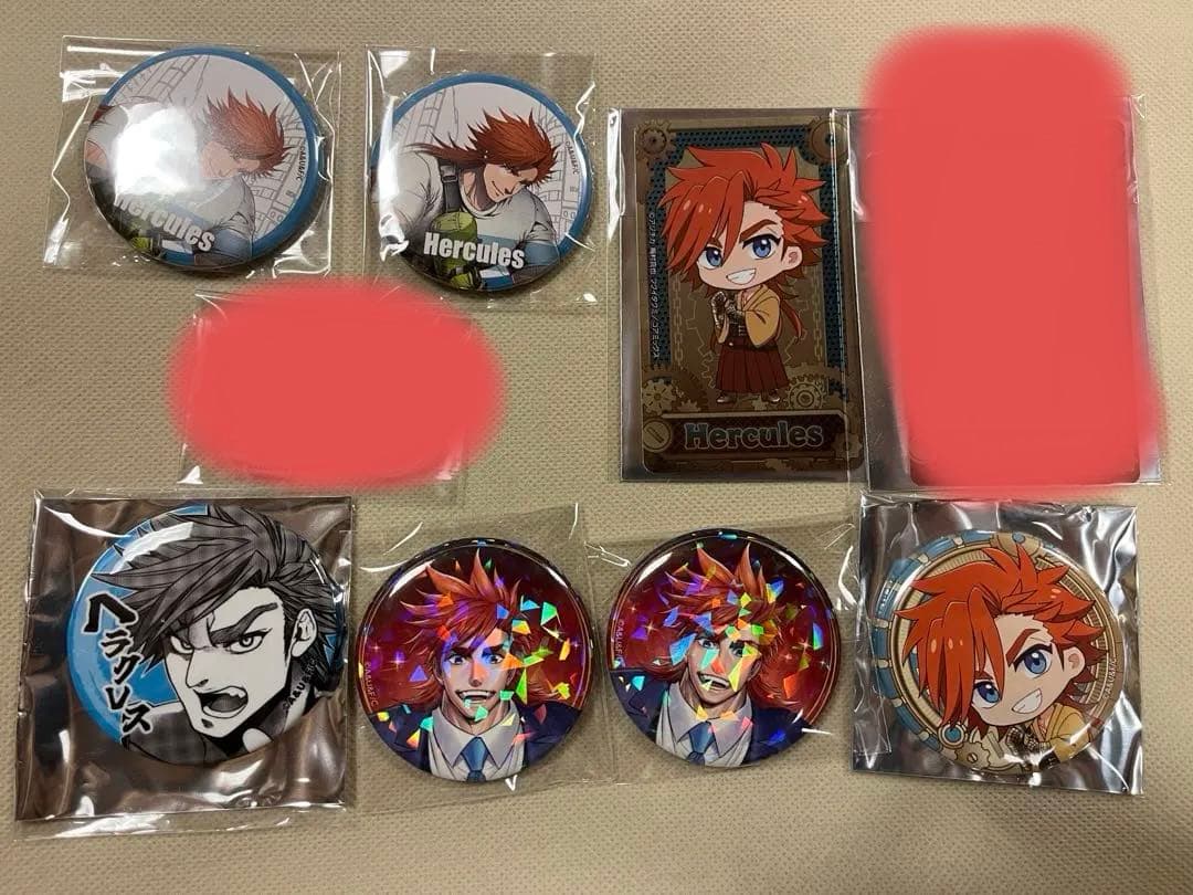 終末のワルキューレ　抱き合わせ付き　始皇帝缶バッジ