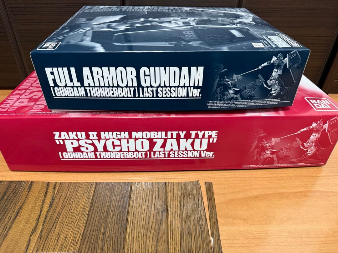 MG フルアーマーガンダム＆サイコザク　サンダーボルト　ラストセッション　セット