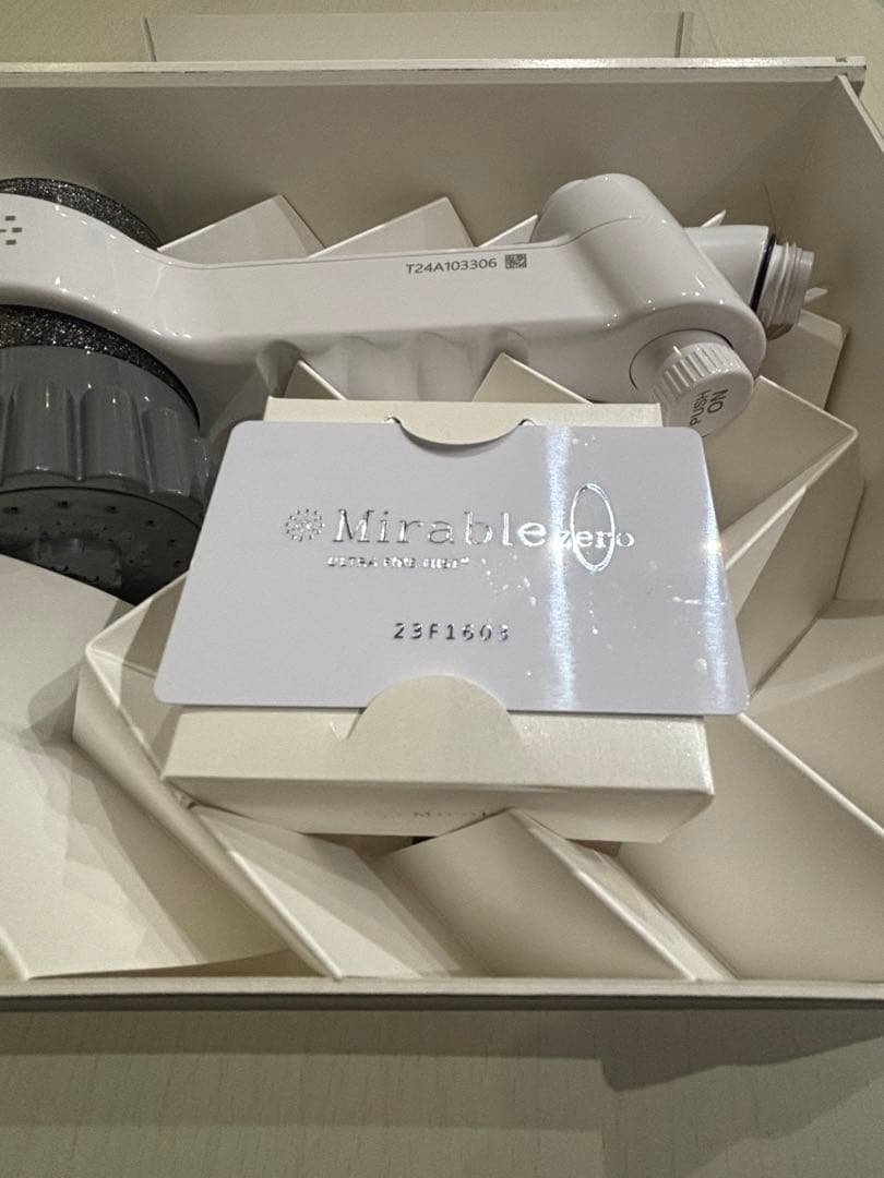 Mirable Zero ホワイト 取扱説明書付き