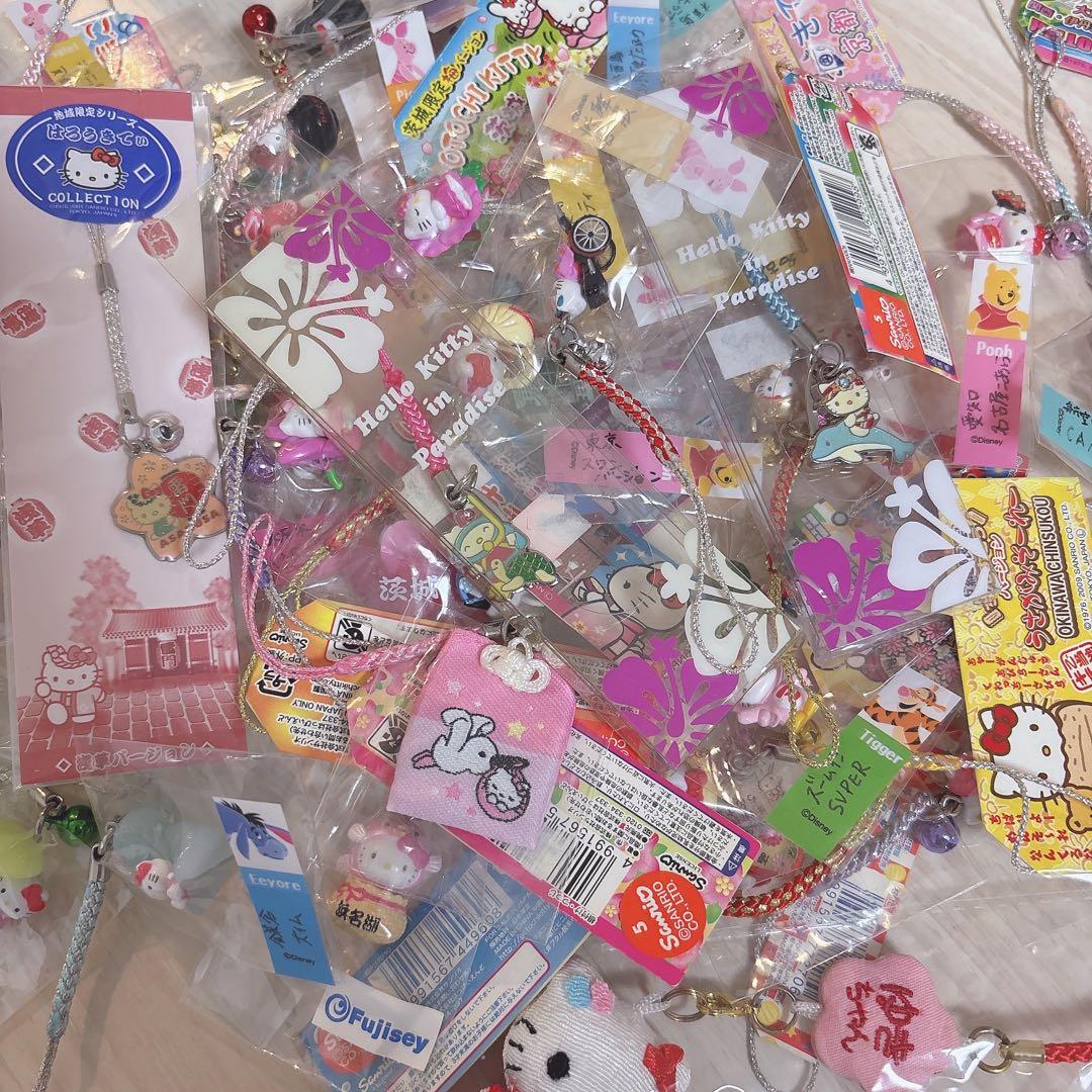 【未使用新品/激レア】ご当地キティ 根付け まとめ売り ストラップ おまけ付き