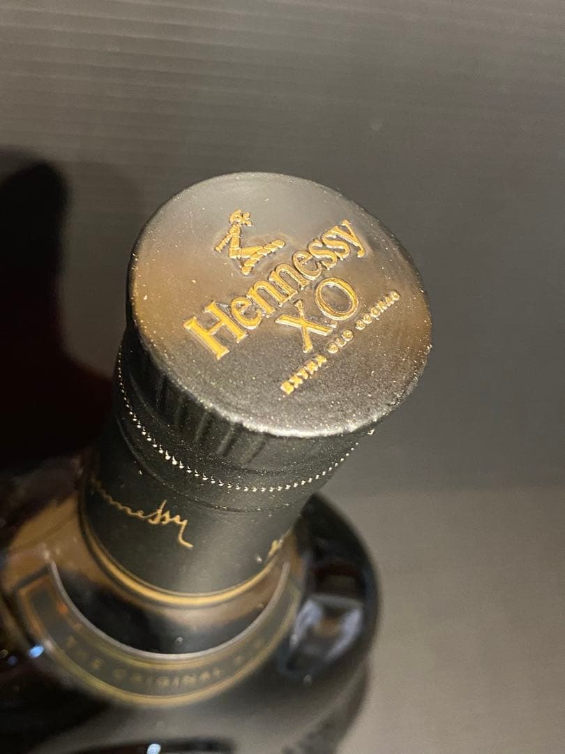 Hennessy XOコニャック700ml ＋クリスタルミニチュア付 2点セット