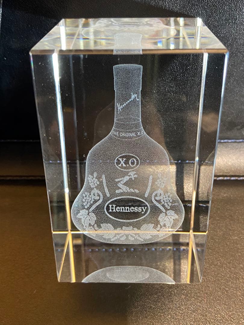 Hennessy XOコニャック700ml ＋クリスタルミニチュア付 2点セット