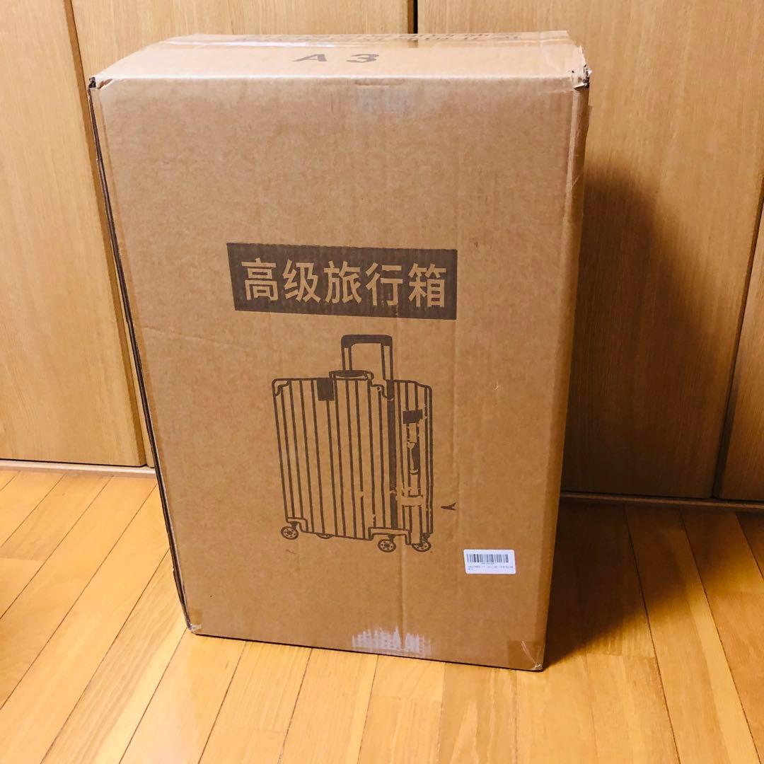 スーツケース シルバー Sサイズ 1~3泊 40Lキャリーケース 機内持ち込み