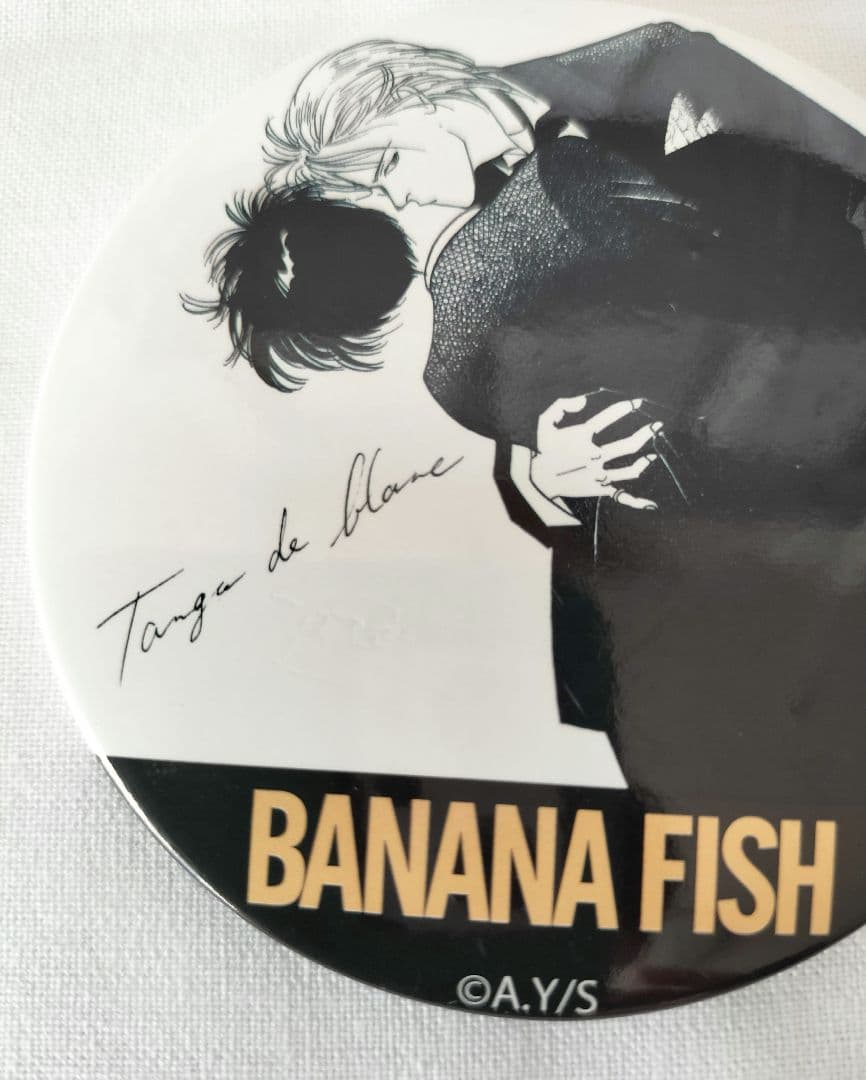 BANANAFISH アベイル コラボ ノベルティ アッシュ 缶バッチ