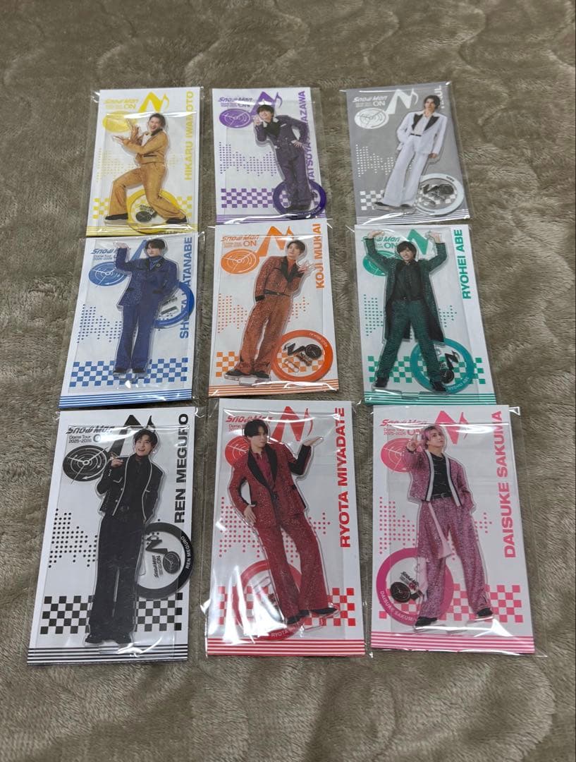 Man Dome Tour ON アクスタ　9体セット　コンプリート