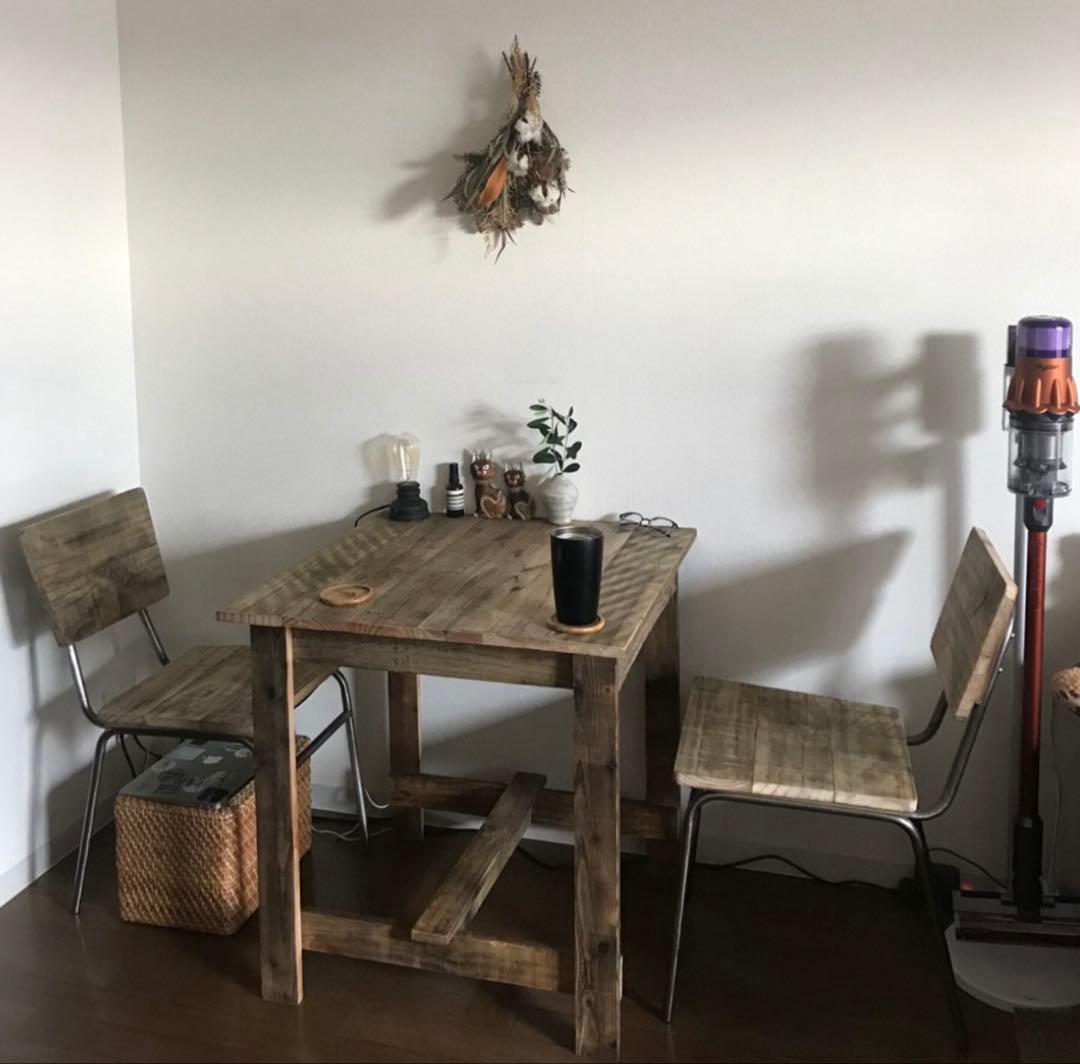 ダイニングテーブル 2人用 木製