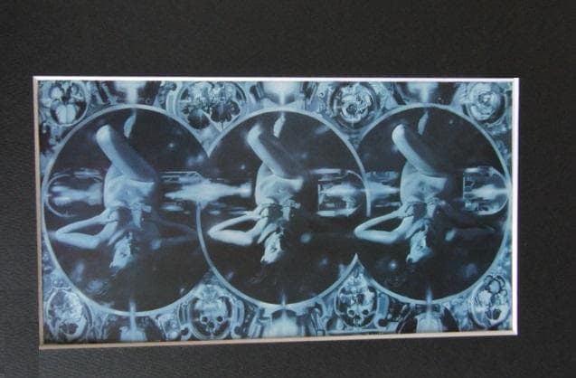 飯田四郎、【天上の詩’98（REQUIEM III)】、希少な額装用画集より