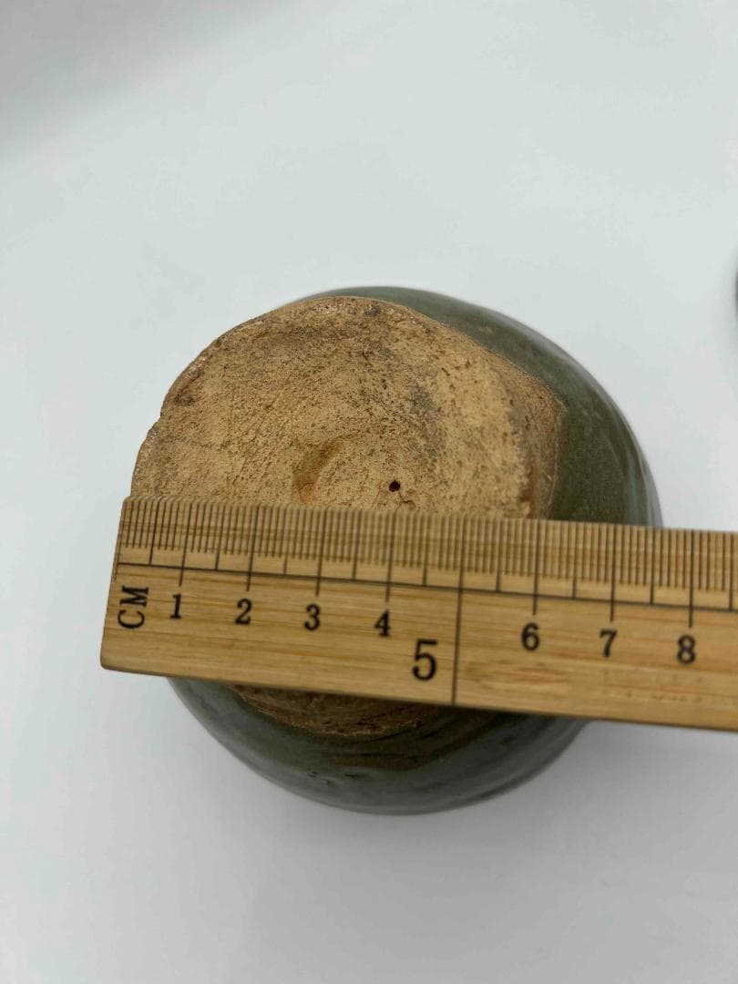 宋時代　青磁高足鉢　茶碗　景徳鎮　唐物　古賞物　時代物(C-67)