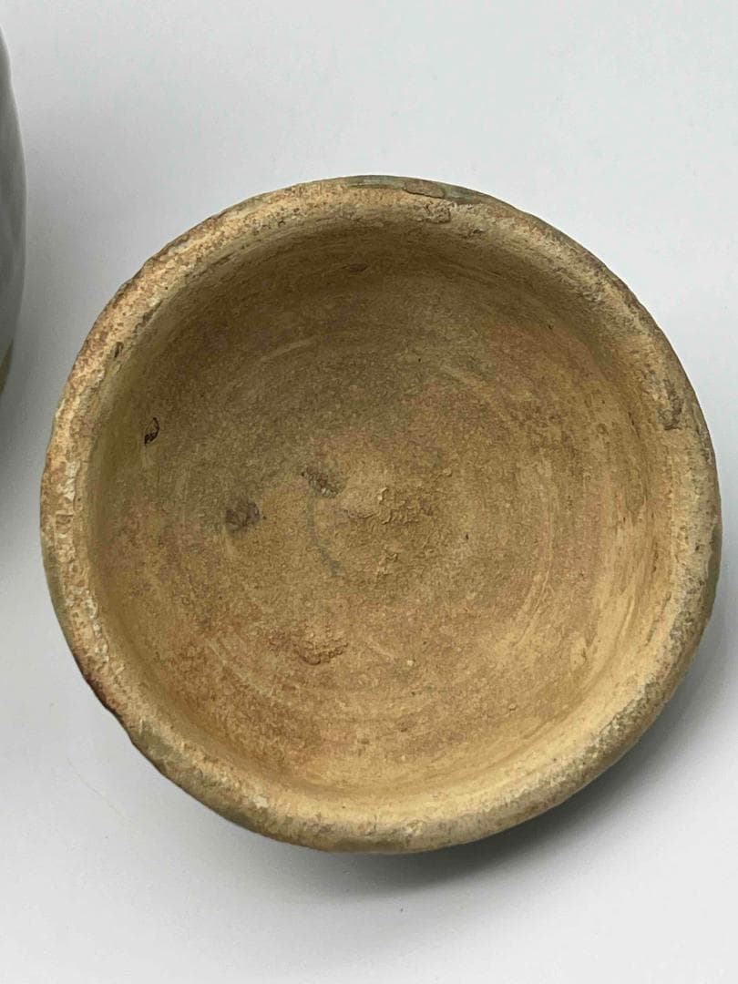 宋時代　青磁高足鉢　茶碗　景徳鎮　唐物　古賞物　時代物(C-67)