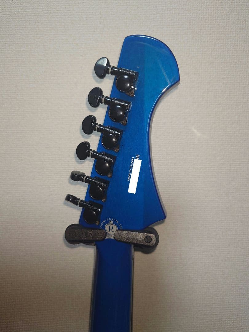 ギター b.c.rich Warlock Blue