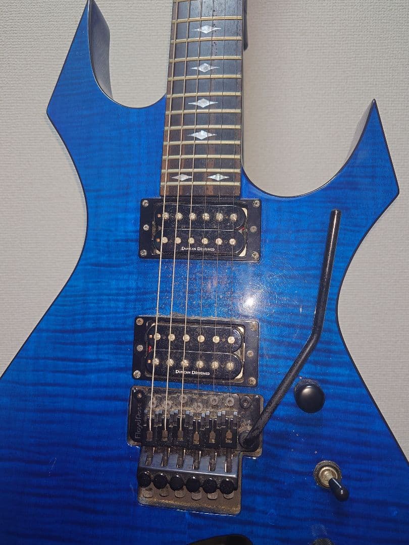 ギター b.c.rich Warlock Blue