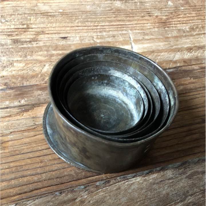40〜50'sアイアンコンパクトカップ 携帯用カップ インダストリアル