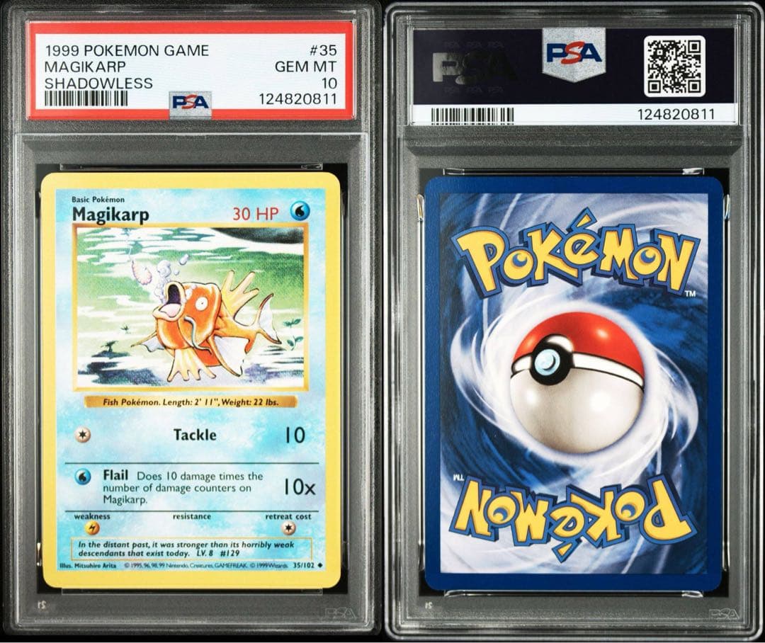 【PSA10】Magikarp コイキング　シャドーレス　英語版