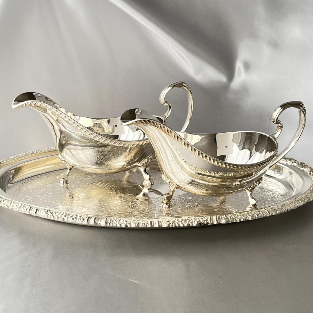 【Cooper Bros】 ソースボート グレービーボート ペア