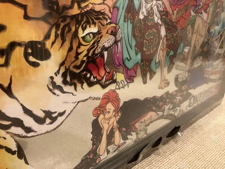 1000個限定　ワンピース　龍と虎　ルフィ　ゾロ　ナミ　和柄　ONE PIECE
