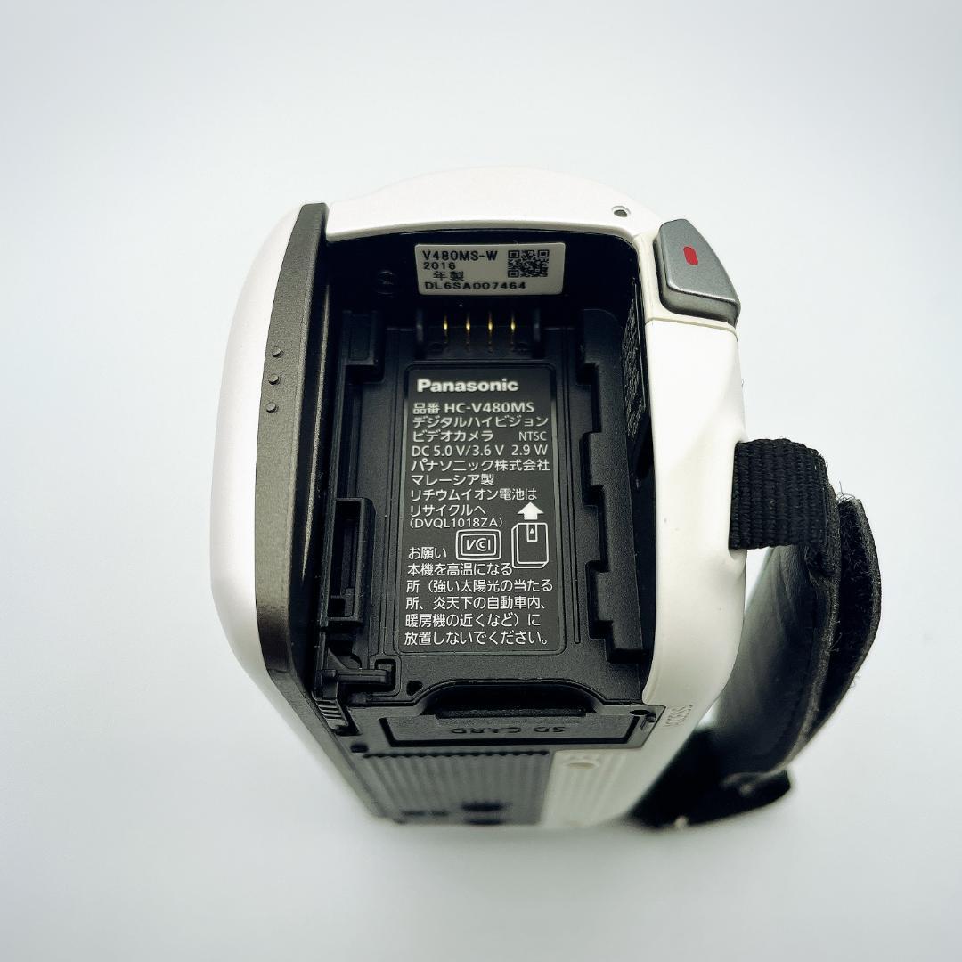 【ほぼ未使用】Panasonic デジタルビデオカメラ HC-V480MS