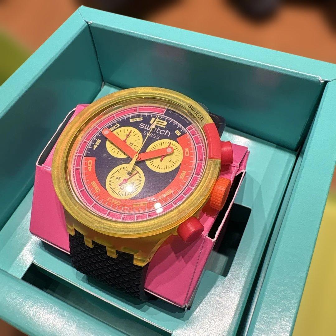 時計 SWATCH NEON TO THE MAX