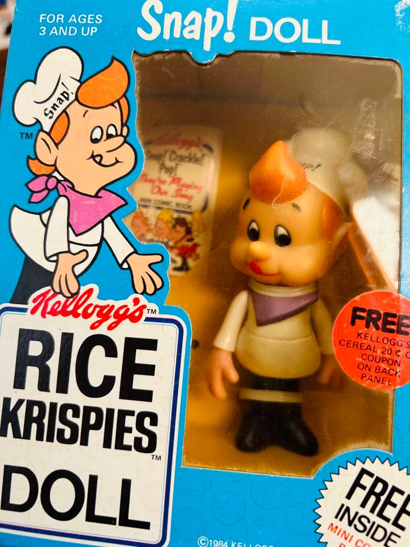 80' Kellogg's RICE KRISPIES Figure ケロッグ