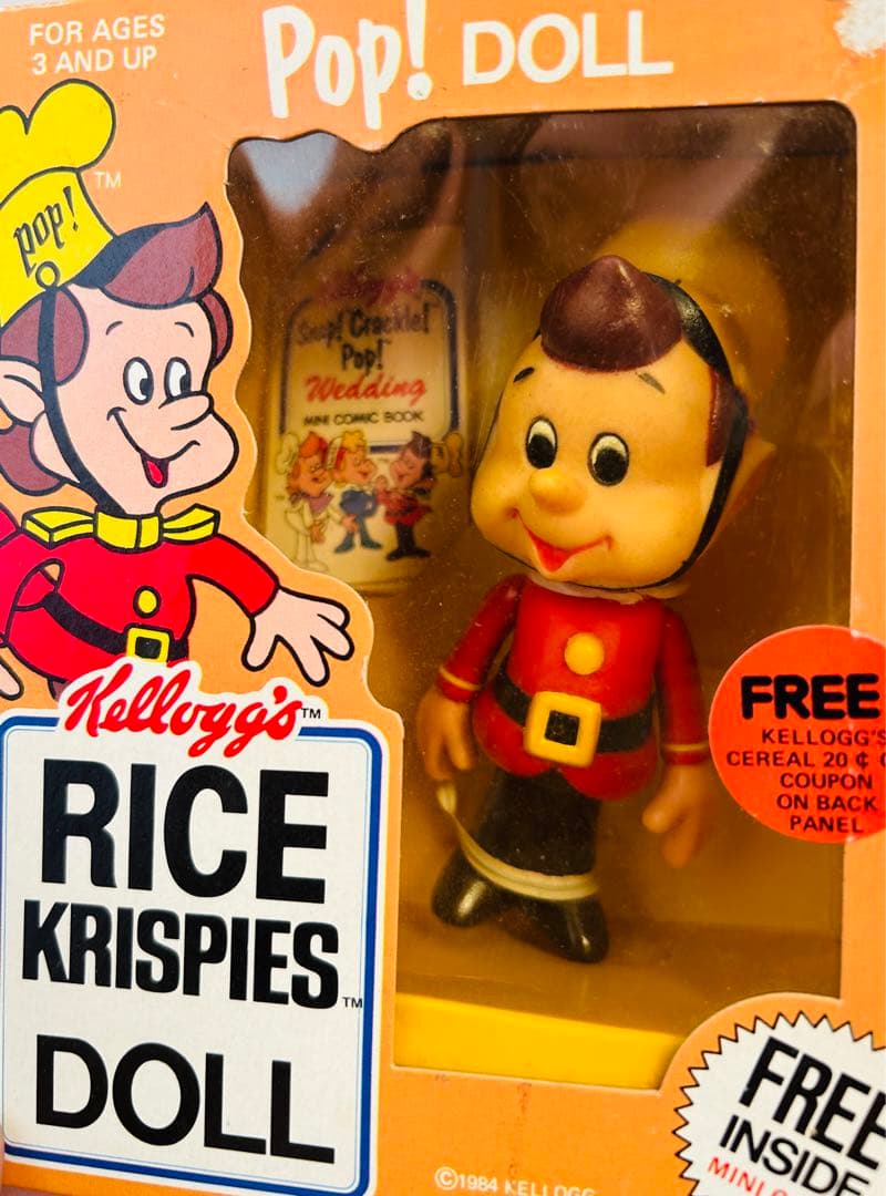 80' Kellogg's RICE KRISPIES Figure ケロッグ