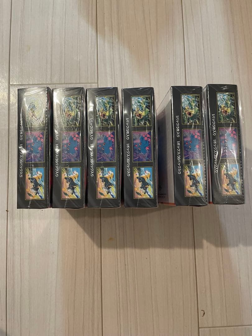 新品未使用 シュリンク付 6箱 インフェルノX ポケモンカード