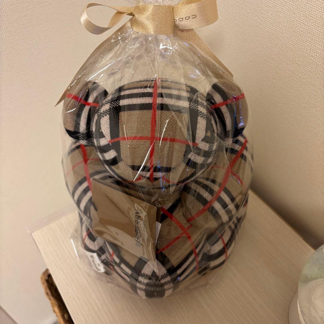 BURBERRY テディベア ベア くま ぬいぐるみ ノバチェック