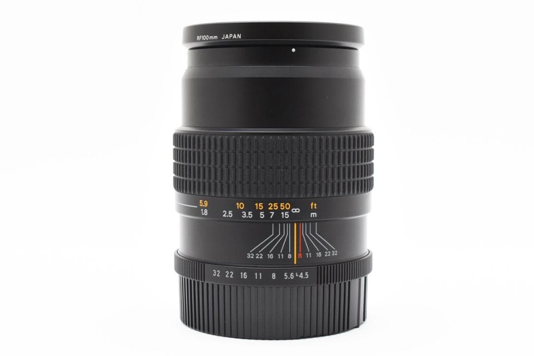 Zenza Bronica Zenzanon RF 100mm f4.5 レンズ
