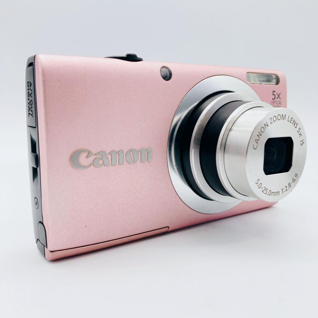 Canon PowerShot A2400 IS キャノン デジカメ ピンク