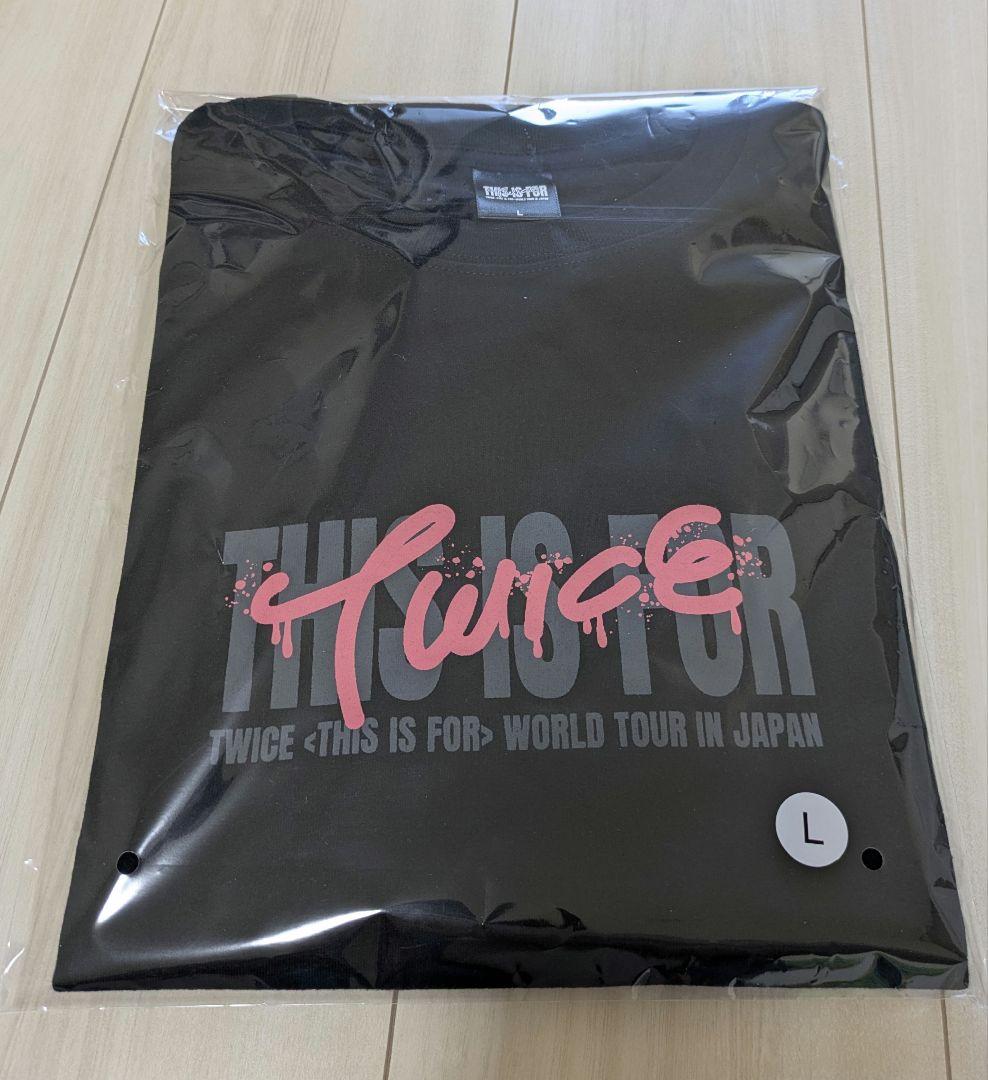 TWICE/THIS IS FOR ツアーTシャツ/モモ/L
