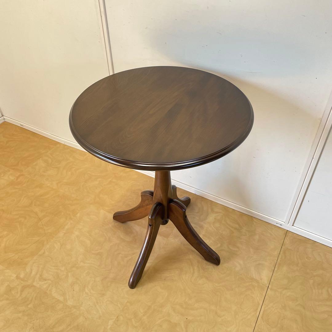 四国工芸 森のサーカス 丸テーブル カフェテーブル サイドテーブル 円形 台