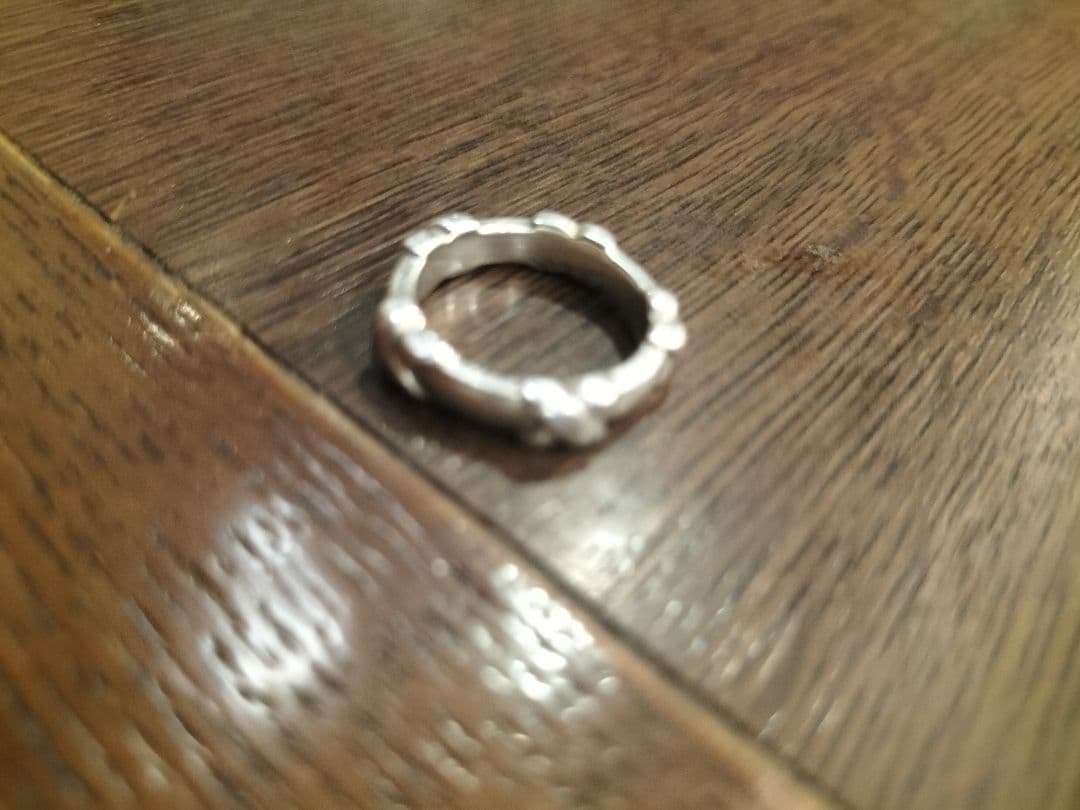 シズク　ティファニー　ファイブクロス　シルバーリング　7号