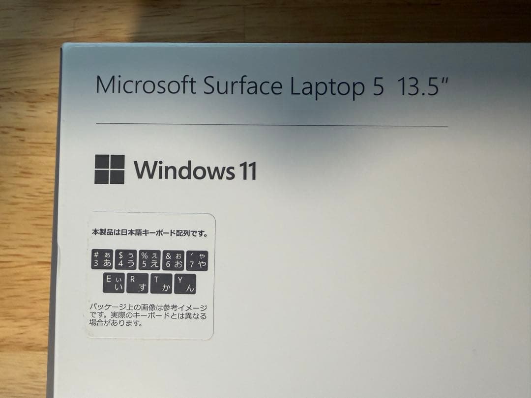 Surface Laptop 5 13.5 JP配列 i7/16GB/512GB