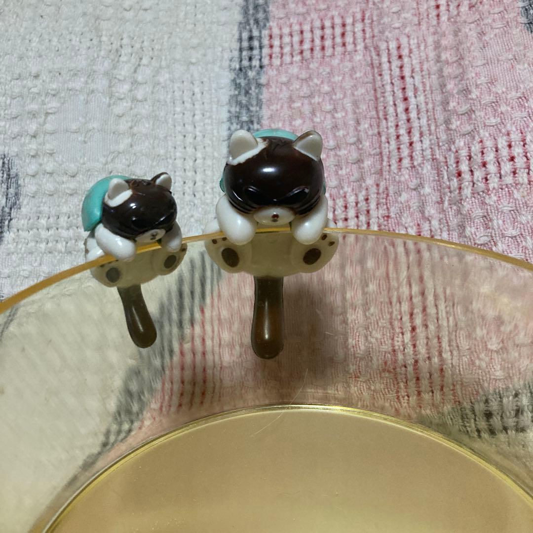 昭和レトロ　ヴィンテージ 猫　引っ掛けマスコット　 撮影＆確認のため開封した