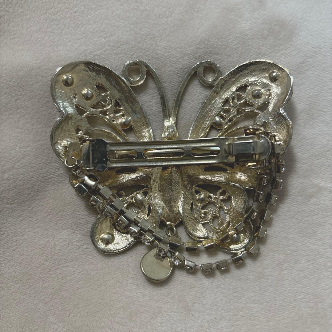 MA＊RS バタフライ柄　バレッタ、アンクレット2点セット