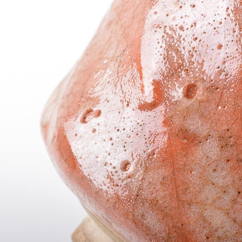 茶道具　赤楽筒茶碗　時代箱　V　R6260