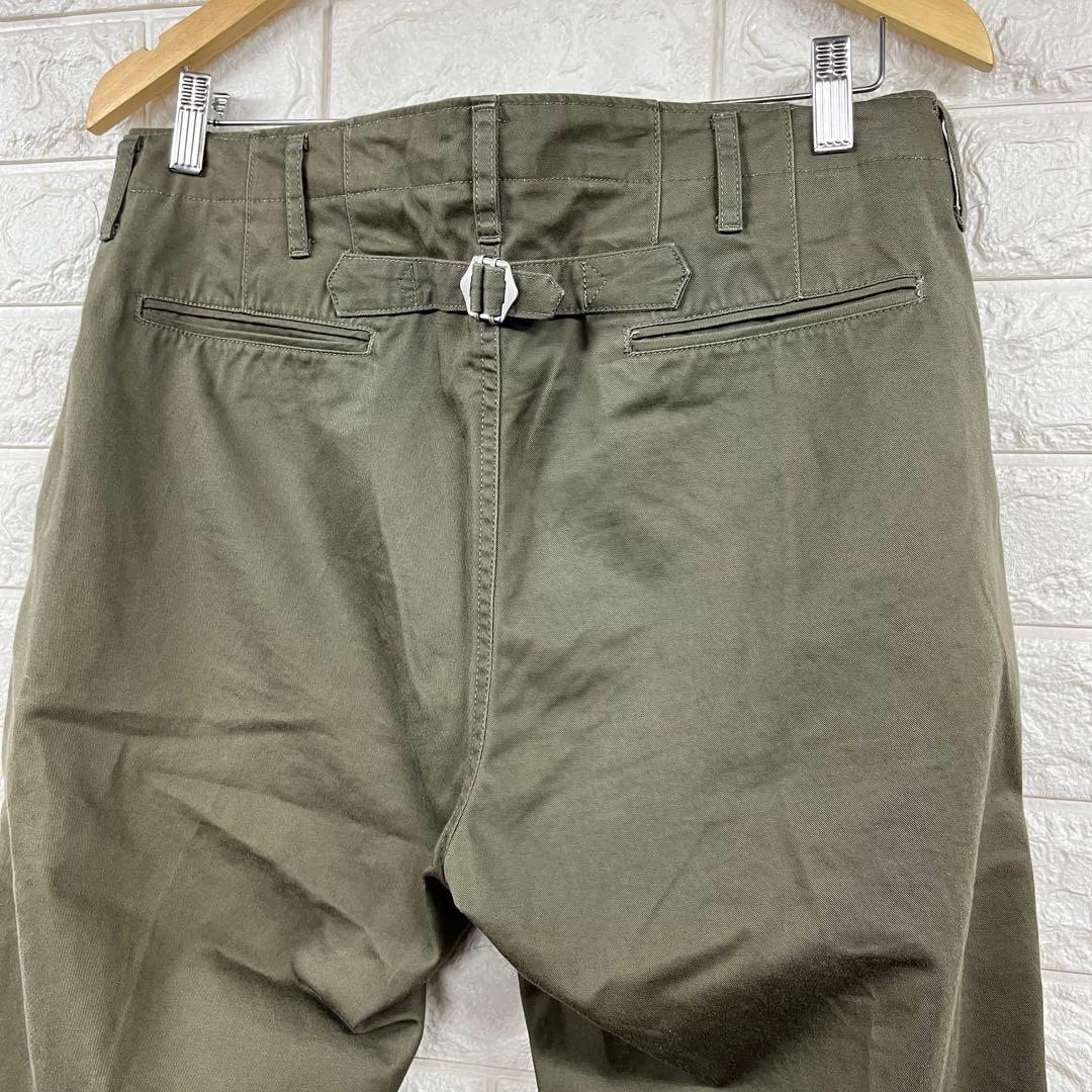 美品　visvim ヴィズヴィム　HIGH-WATER チノパンツ　M カーキ
